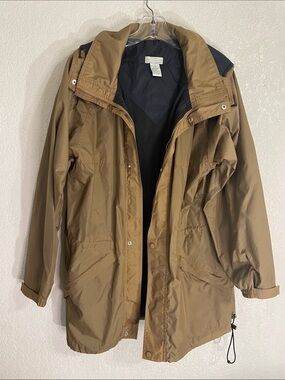 Men's Tan Lightweight Hooded Jacket By Mountain Tek
